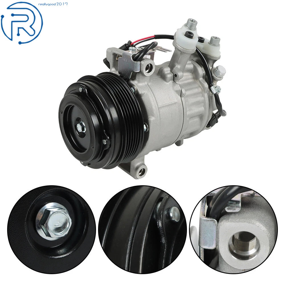 A/C Compressor with Clutch for Mercedes-Benz GLC C-Class V-Class (2015–2020)