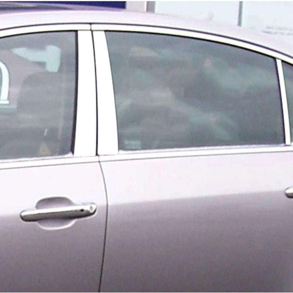 Stainless Steel Pillar Post Trim Kit for Hyundai Genesis (2009–2013)