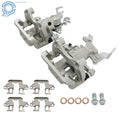 Set of 2 Rear Brake Calipers w/ Bracket for Ford Fusion Mazda 6 (2006–2013)