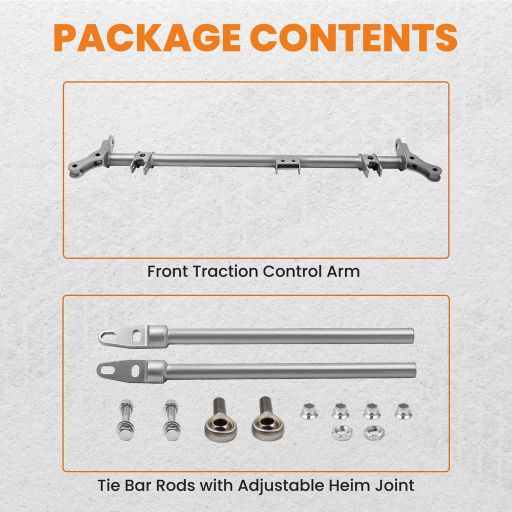 Front Suspension Traction Control Tie Bar Kit for Honda Civic CRX (1988–1991)