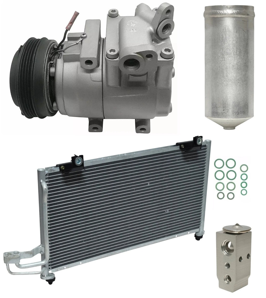 AC Compressor Kit With Condenser for Kia Spectra 1.8 (2004–2004)