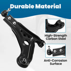 8x Front Suspension Control Arms Tie Rod Ends for Chevrolet Aveo (2004–2011)