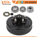 Set of 2 Bearings for 3500 lbs Axle Trailer Galvanized Hub 5 on 4.5"