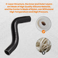 Silicone Radiator Coolant Pipe Kit for Honda Civic D15 D16 (1992–2000) 245 PSI