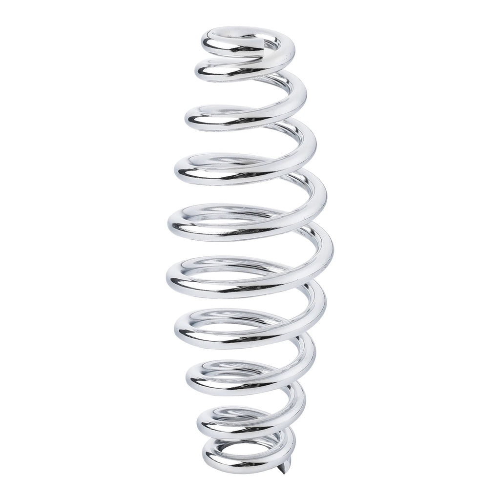 Pair Chrome 5" Barrel Solo Seat Springs for Harley Bobber, Honda, Yamaha, Suzuki