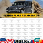 Fender Flare Retainer Clip for Jeep Wrangler JL (2018–2020) & Gladiator JT (2020)
