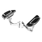 Chrome Rear Passenger Floorboard Kit for Harley Touring (1993–2025)
