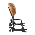 12" Black Sissy Bar Backrest Mount Spool for Indian Chief (2014–2023)