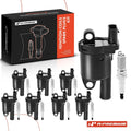 Set of 8 Ignition Coils & Iridium Spark Plugs for Silverado 1500 (2014–2023)