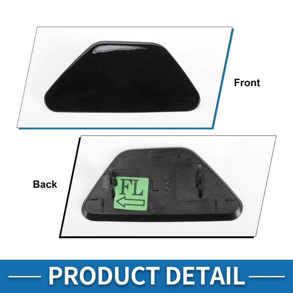 Front Left Headlight Washer Nozzle Cover for BMW M5 (2013–2016) Gloss Black