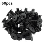 50 Fastener Nylon Nut Fender Liner Screw Grommets for Toyota Retainer