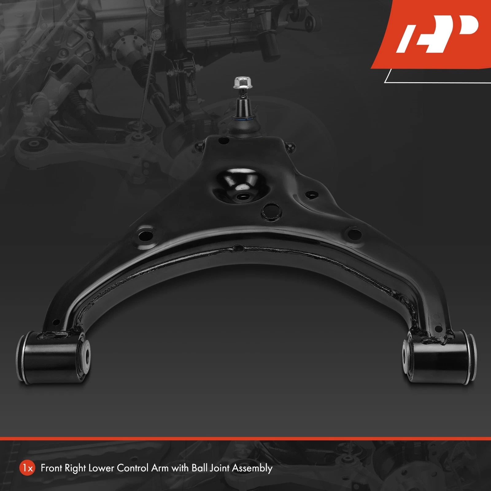 Front Right Lower Control Arm with Ball Joint for Ford Ranger (1998-2011)