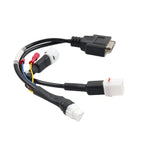 OBD2 Diagnostic Connector Cable for YAMAHA 3 Pin & HONDA 4 Pin