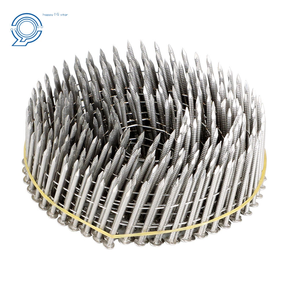 Set of 3600 Stainless Steel Siding Nails for Various Applications