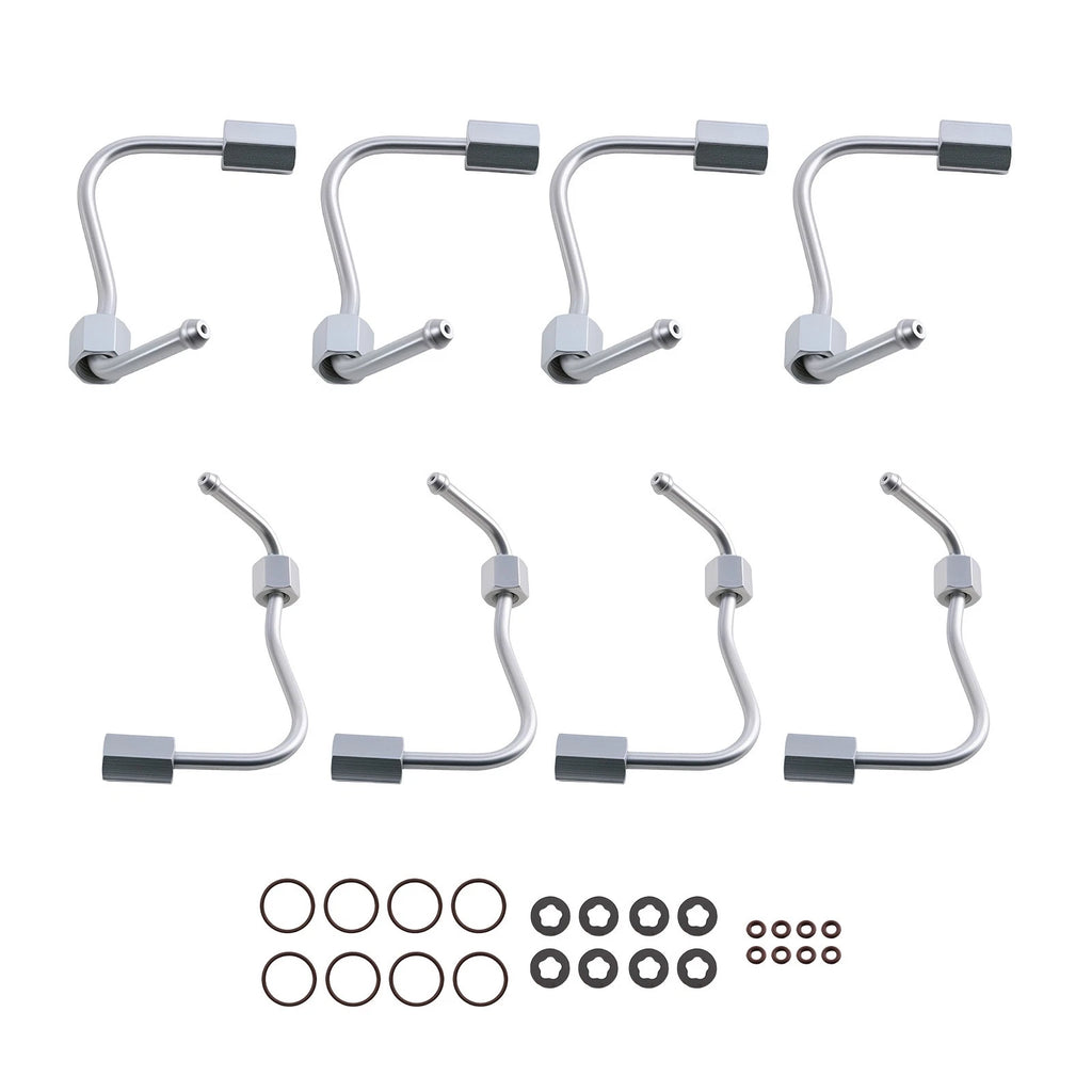 Set of 8 Fuel Injectors for Ford F-250 F-350 F-450 F-550 Super Duty (2011–2019)