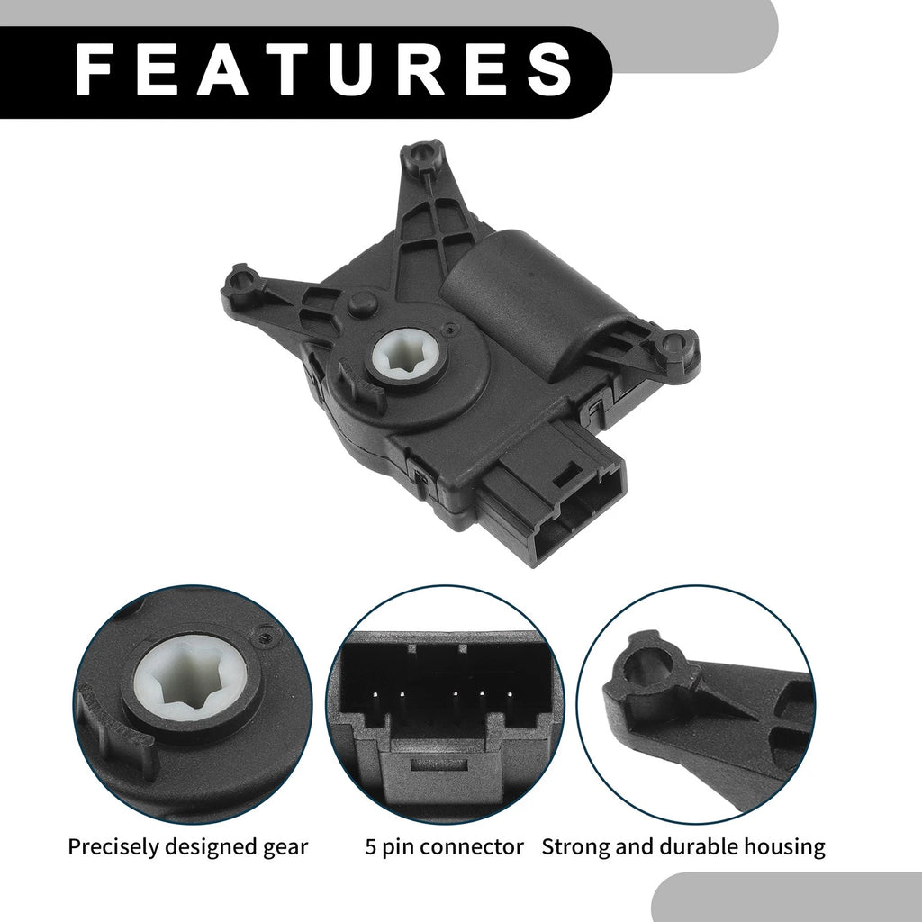 HVAC Heater Blend Door Actuator No.3C0907511A for Volkswagen Golf (2007–2017)
