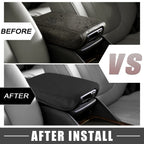 Center Console Armrest Cover for Nissan Sentra (2013–2019) Black