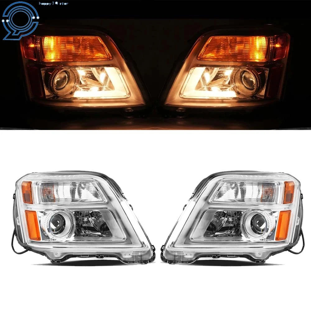 Headlight Assembly Set for GMC Terrain SL/SLT/SLE (2010–2015) Halogen