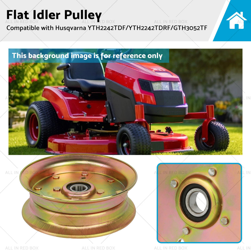 Idler Pulley for Husqvarna YTH2242TDF (539132728, 539112196)