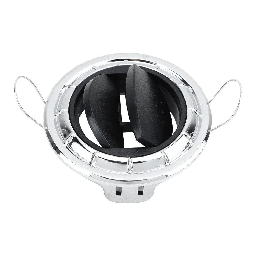Chrome Plated ABS Swivel Air Vent for RV Car Boat Bus