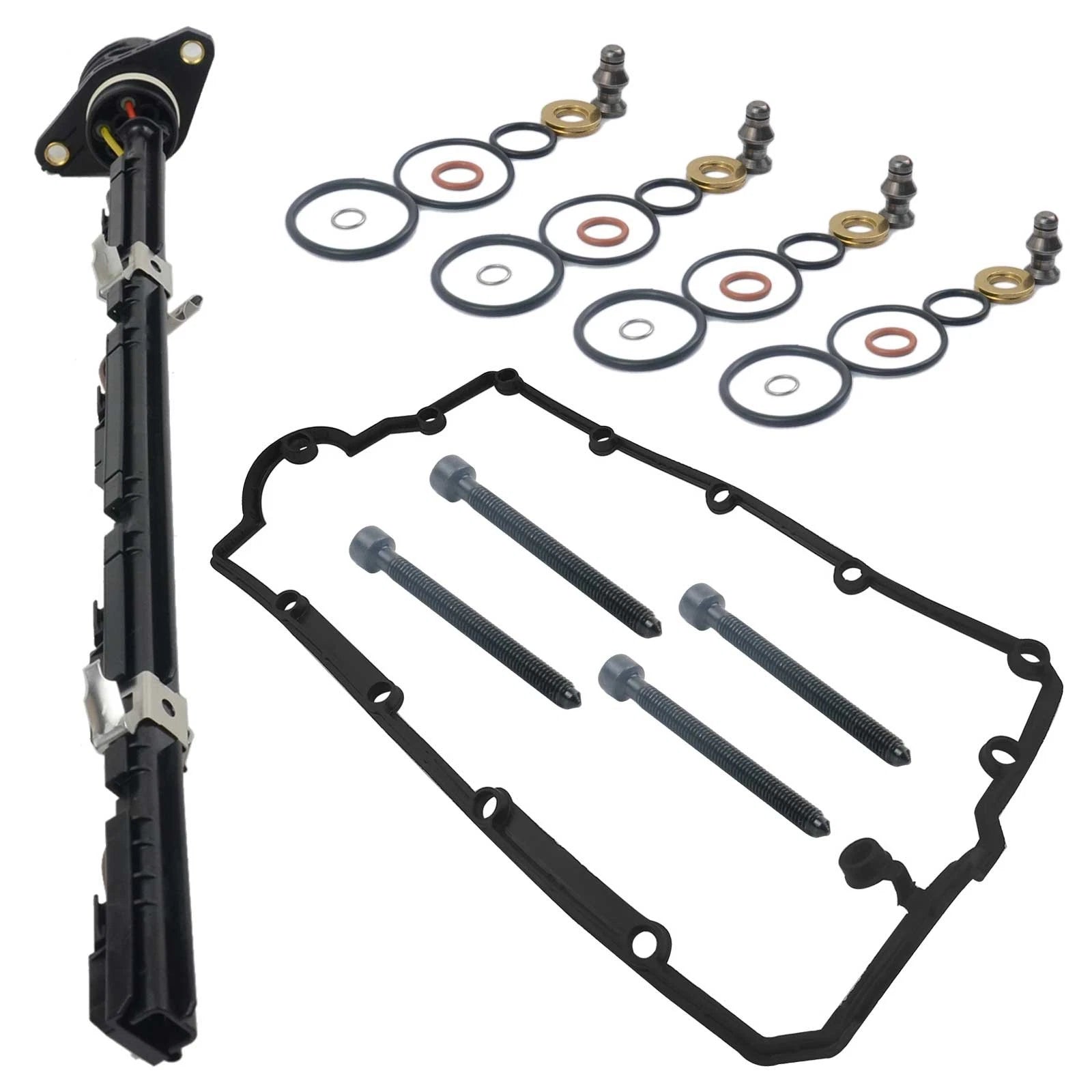 Fuel Injector Wiring Harness & Seal Kit 038103385A for VW Jetta GLS TDI (1999–2005)