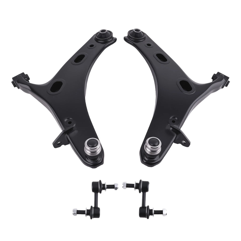 2X Front Lower Control Arms + 2X Sway Bar End Links for Subaru Forester (2014–2018)