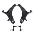 2X Front Lower Control Arms + 2X Sway Bar End Links for Subaru Forester (2014–2018)