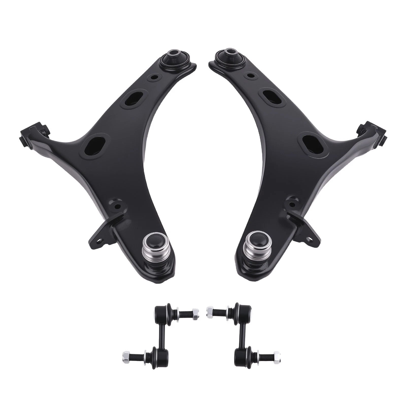 2X Front Lower Control Arms + 2X Sway Bar End Links for Subaru Forester (2014–2018)