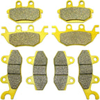 Set of 4 Brake Pads for Kawasaki KAF 820 1000 Mule Pro (2016–2023)