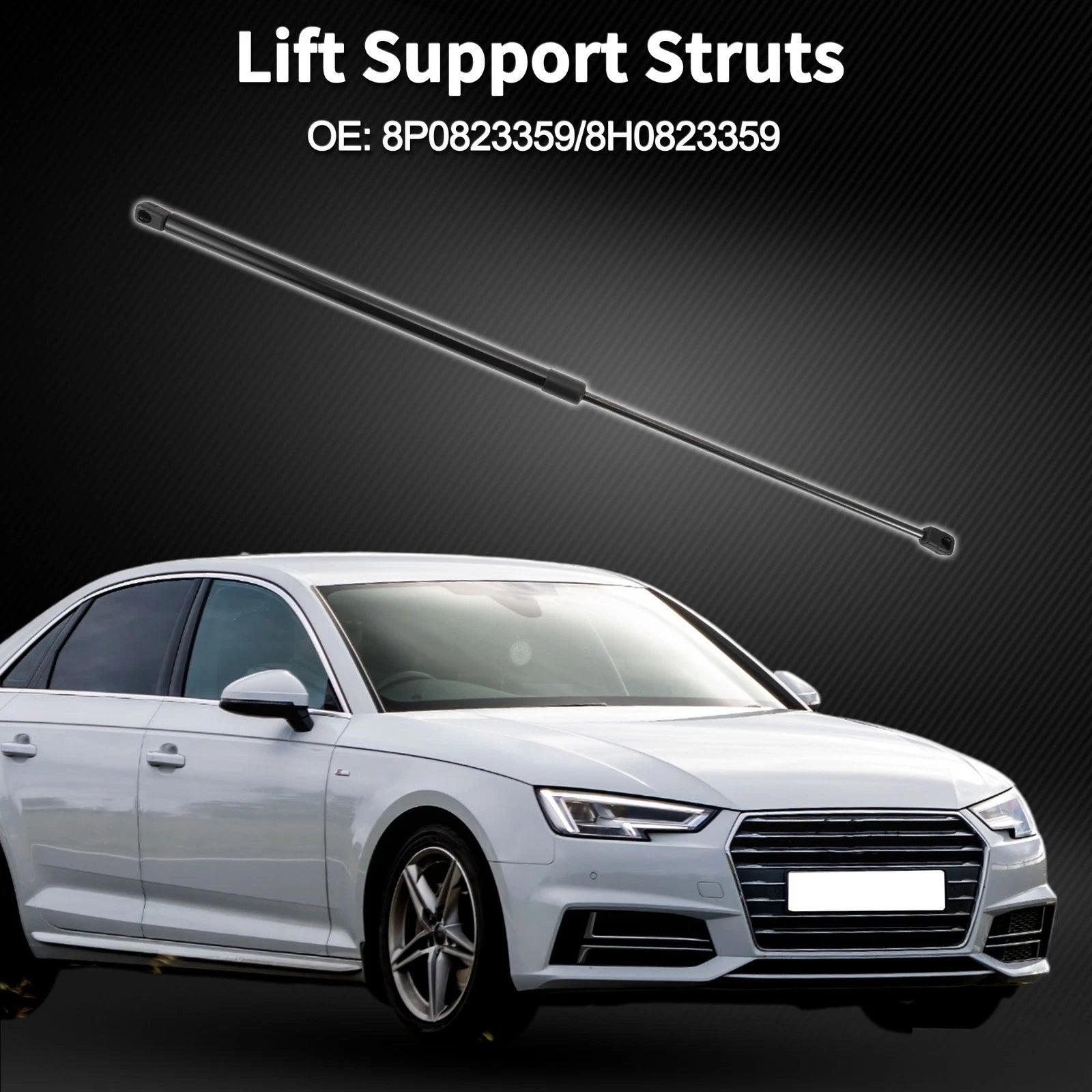 Front Hood Lift Supports Struts 8P0823359/8H0823359 for Audi A3 (2004–2013)