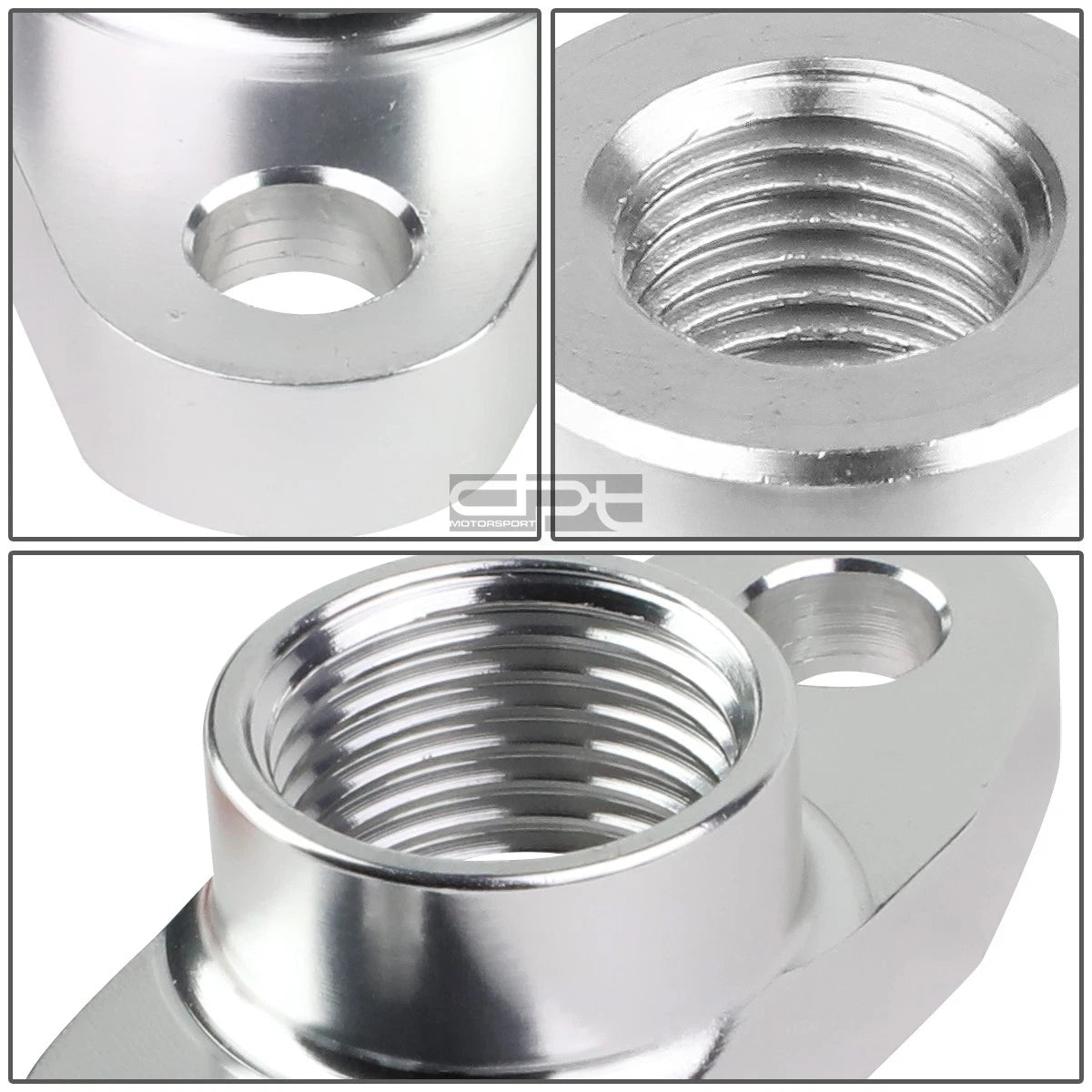 Oil Drain Line Fitting for Turbo T3/T4 (2000–2023) + Bolts Kit