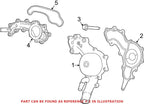 Engine Water Pump Gasket Assembly for Chrysler Dodge Jeep (OEM)