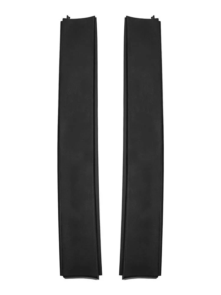 2 x Black Roof Water Strip Cover for Kia Sportage