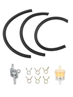 Complete Fuel Tap Set for - Filters & Hose Clamps
