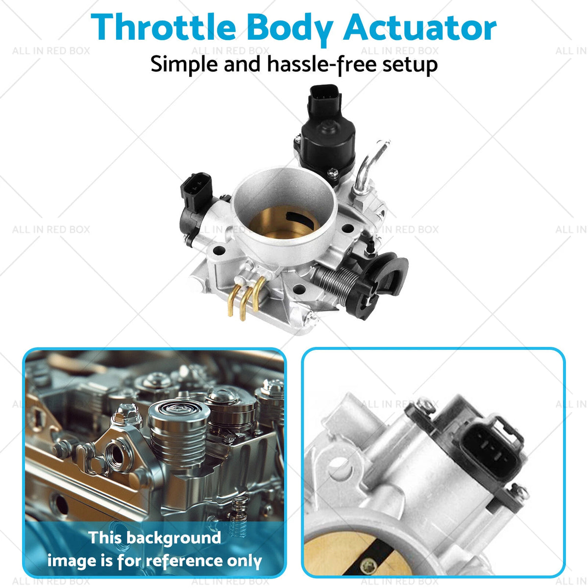 Throttle Body Actuator for Mitsubishi Lancer SOHC 2.0L (2002–2007) MN128888
