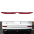 2X Red Rear Bumper Light Tail Stop Turn Signal Lamp for Audi Q8 SQ8 (2019–2022)