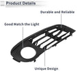 1 x Front Right Fog Light Grill for BMW 528i Black (2014 - 2016)