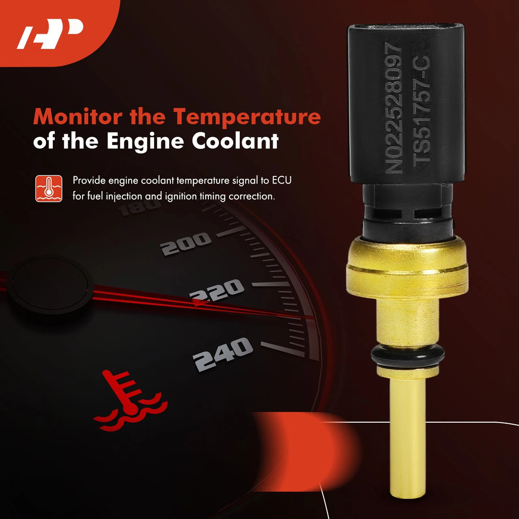 Engine Coolant Temperature Sensor for Toyota Camry, Highlander, Venza (2012-2024)