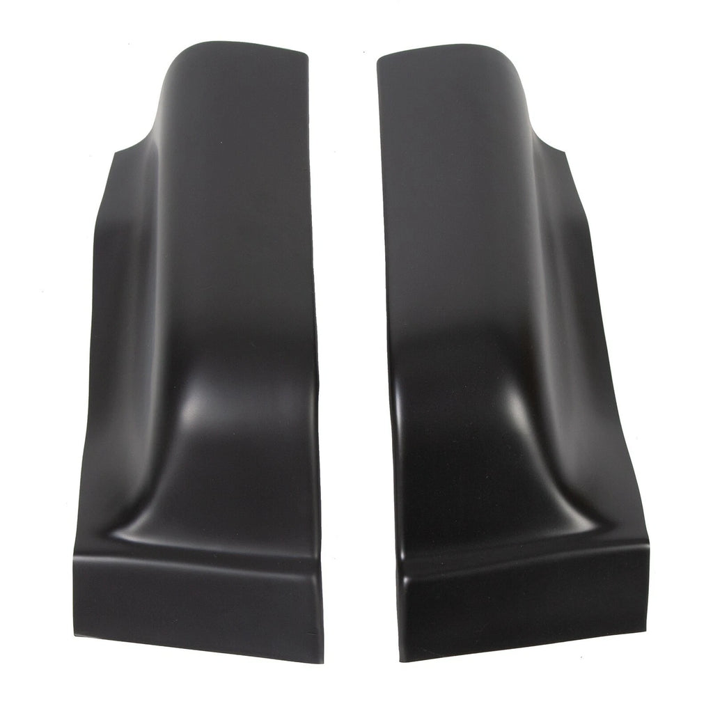 Set of 2 Black Cab Corner Covers for Ford F150 Crew Cab (2004–2008)