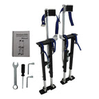 Adjustable Aluminum Alloy Drywall Stilts for Painting (36" - 48")