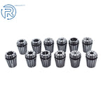 Set of 12 ER25 Spring Collets for Milling Lathe Tool (1/8"-5/8")
