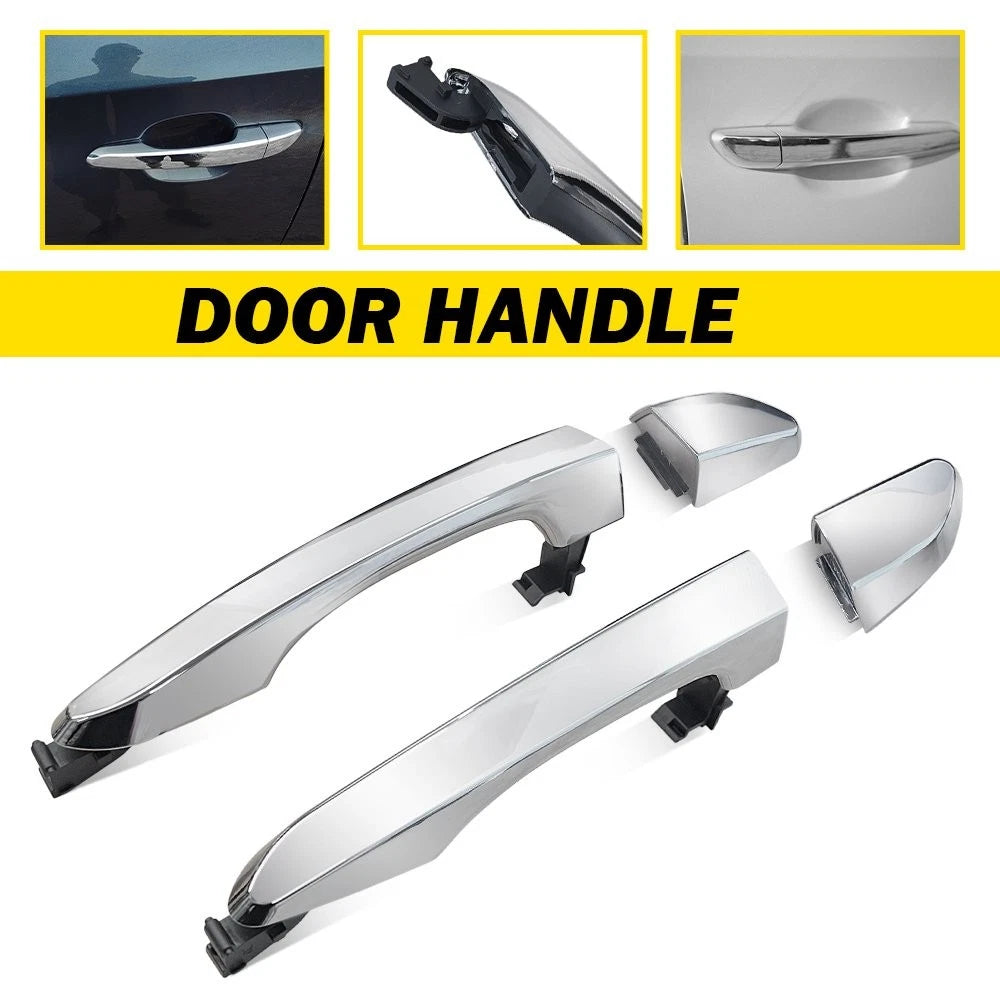Set of 2 Rear Exterior Door Handles for Hyundai Tucson (2016–2018)