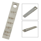 Pipe Spacer Wedge Step Feeler Gauge for Welding (Multiple Step Sizes)