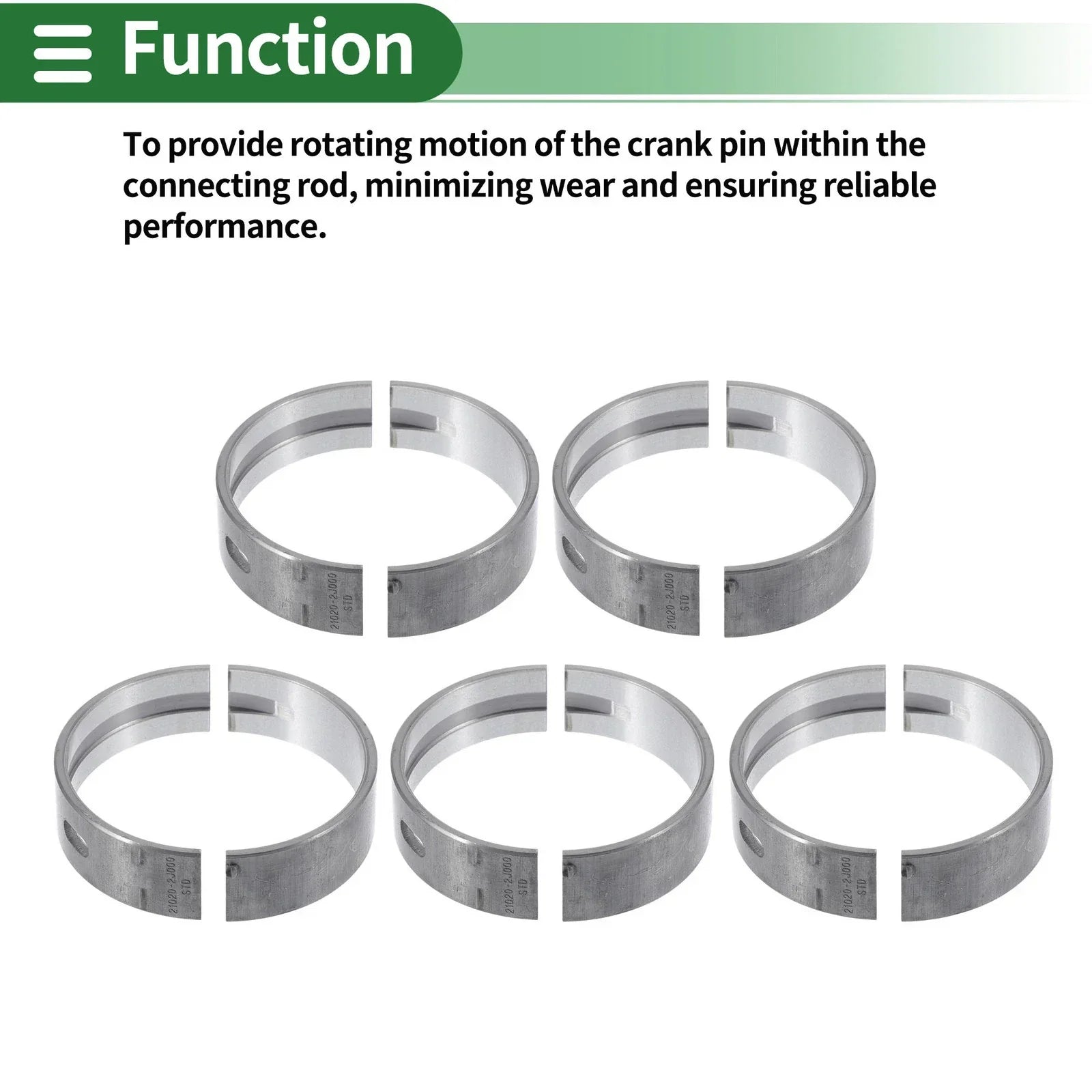 Main Bearing Set for Hyundai Elantra (2021-2023)