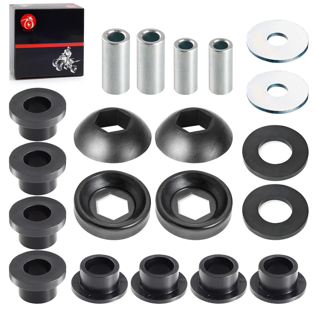 Front & Rear Shock Pivot Ball Bushings Sleeve for Polaris Ranger 500 (1998–2022)