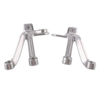 Passenger Rear Footpegs Footrests Brackets for Suzuki GSXR1000 (2003-2004)