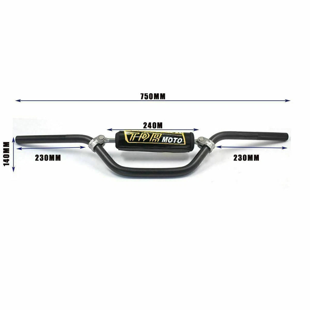 Aluminum Handlebar for Honda CRF TTR (750mm Length, 22mm Diameter)