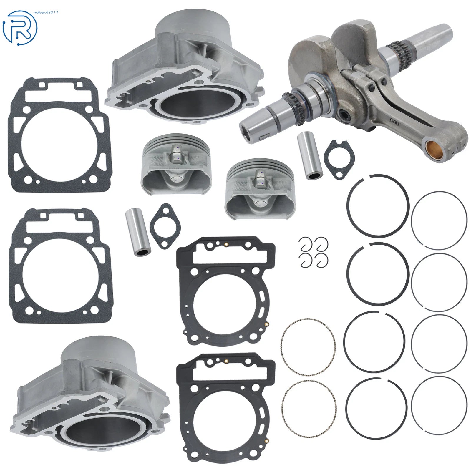 Engine Crankshaft Cylinder Gasket Kit for Can-Am Outlander Commander (800)