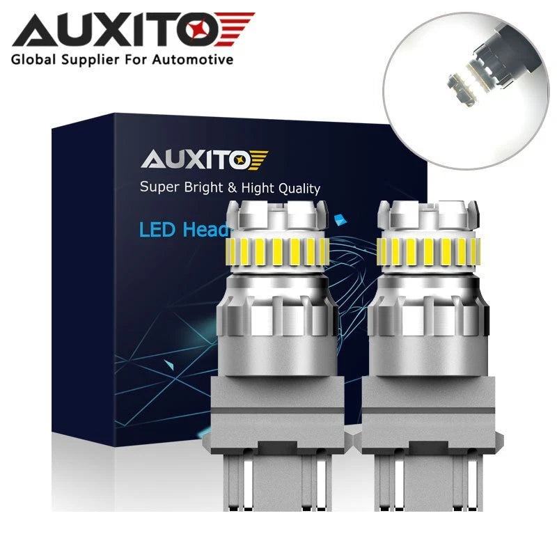 2X LED Daytime Running Light Bulbs for AUXITO 3157 (No Year Specified)
