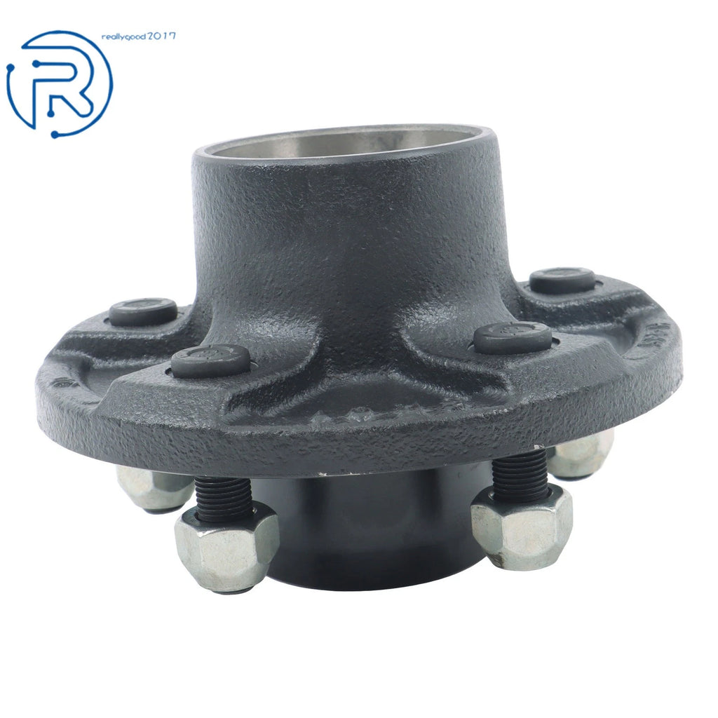 Set of 4 Trailer Hub Kit for 5 on 4.5" Spindle with Bearings